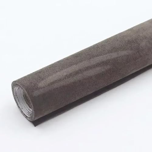 1 Stück elastisches, selbstklebendes Reparaturband aus Wildleder mit Samtgewebe for die Autoinnenausstattung und die Renovierung von Häusern – mehrere verschiedene Größen(Black-brown,30x150cm) von BPQCOFZT