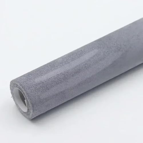 1 Stück elastisches, selbstklebendes Reparaturband aus Wildleder mit Samtgewebe for die Autoinnenausstattung und die Renovierung von Häusern – mehrere verschiedene Größen(Cool Gray,40x150cm) von BPQCOFZT
