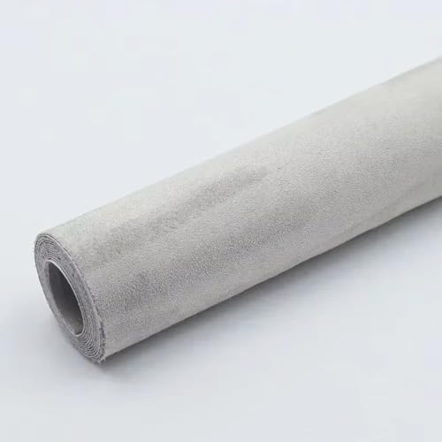 1 Stück elastisches, selbstklebendes Reparaturband aus Wildleder mit Samtgewebe for die Autoinnenausstattung und die Renovierung von Häusern – mehrere verschiedene Größen(Light Gray,30x150cm) von BPQCOFZT