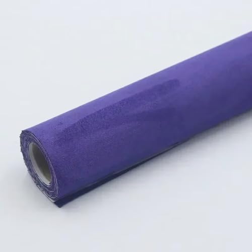 1 Stück elastisches, selbstklebendes Reparaturband aus Wildleder mit Samtgewebe for die Autoinnenausstattung und die Renovierung von Häusern – mehrere verschiedene Größen(Purple,40x150cm) von BPQCOFZT