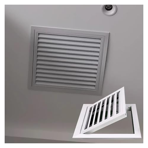 1 Stück langlebige Aluminium-Zugangsplatte for Wände – Lüftungsschlitzabdeckung mit anpassbaren Größen for Dachbodendecken(25x45cm) von BPQCOFZT