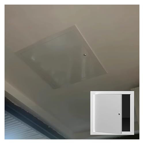 1 Stück langlebige Zugangsklappe mit Schloss – Zugangsklappe aus Metall for Trockenbau, Decke und Wand – einfache Installation, (30x60cm) von BPQCOFZT