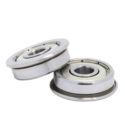 10 Stück Flanschkugellager F604ZZ F623ZZ F624ZZ F625ZZ F684ZZ F688ZZ for 3D-Drucker, Rasenmäher und Elektrowerkzeuge(F624ZZ) von BPQCOFZT