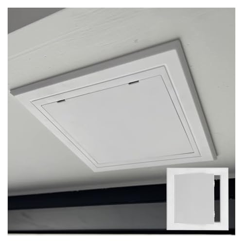 BPQCOFZT 1 Stück langlebige weiße Trockenbau-Revisionsklappe – Deckenzugangstür for einfache Wartung und verdeckte Verkabelung(30x30cm) von BPQCOFZT
