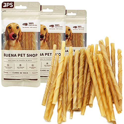 Knochen gepresst für Hunde, aus Rindsleder, Zahnverstärker, Kaustick, Hunde-Snack BPS-5000 von BPS BUENA PET SHOP