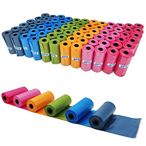BPS 1080 Hundekotbeutel für Haustiere, 72 Rollen, mehrfarbig BPS-5382 BPS 1080 Hundekotbeutel für Haustiere, 72 Rollen, mehrfarbig BPS-5382 von BPS BUENA PET SHOP