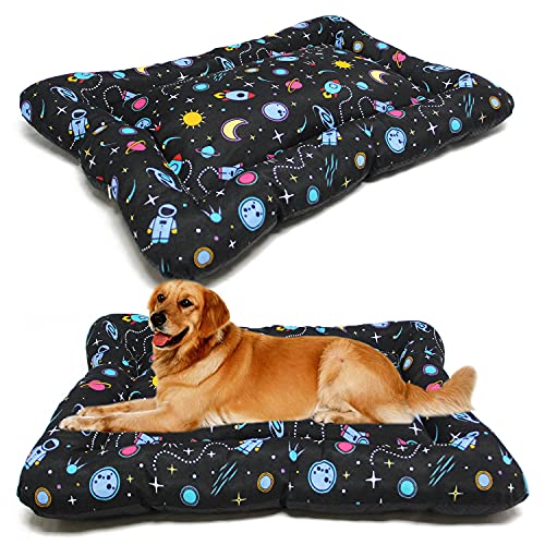 BPS Decke für Hunde, Katzen, Haustierbett, rutschfest, Größe S/M/L, tragbar, Matratze, Sofa, weiches Kissen (M: 87 x 67 cm, Universum) BPS-14095UN von BPS BUENA PET SHOP