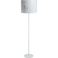 F-090-570-40 Kinderzimmerlampe Stehleuchte sweet dreams 1xE27 max.40W pvc mit UV-Farbdruck weiß, mehrfarbig H:150cm Ø40cm mit Fußtrittschalter - Bps von BPS KONCEPT