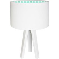 Kinderzimmerlampe Mädchen Holz Weiß Eulen Tisch Kinderzimmerlampe Mädchen Holz Weiß Eulen Tisch von BPS Koncept