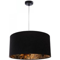 Pendelleuchte ERICA Schwarz Gold Retro Esstisch von BPS Koncept