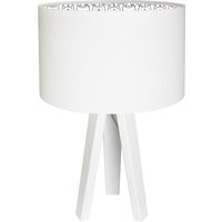 Tischlampe Kinderlampe Weiß Katzen Kinderzimmer von BPS Koncept
