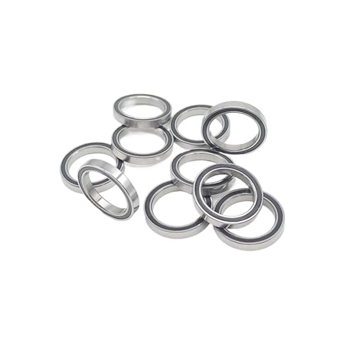 BPTPEVENZY 10 STÜCKE 6704RS 20X27X4mm Lager ABEC-7 Dünnschliff Gummiversiegelte Kugellager 6704RS 61704RS 6704 RS von BPTPEVENZY