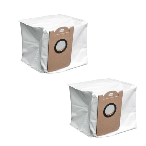 Roboterteile Staubsammelbeutel, Großes Fassungsvermögen, 2,5 L, Stoffbeutel, Kompatibel Mit Proscenic, M7 Pro, M8 Pro, Staubsaugerzubehör(2pcs) von BPYCUKDWP