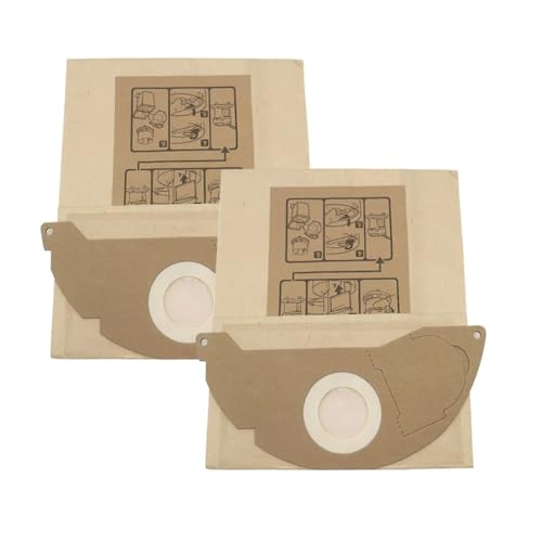 Staubsaugerzubehör Papierstaubbeutel Filterbeutel, Kompatibel For Karcher, SE 5.100 SE 6.100 2501 2601 3001 A 2120 NT 181 Pro SE2001 SE3001(2pcs) von BPYCUKDWP