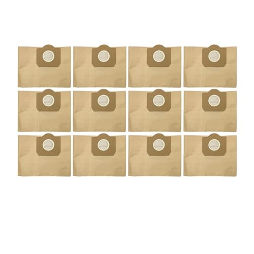 Staubsaugerzubehör Staubbeutelfilter, Kompatibel Mit Karcher, MV3 WD3 WD3200 WD3300 A2204 A2656 WD3.500P SE4001 SE4002(12pcs) von BPYCUKDWP