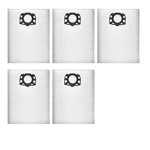 Staubsaugerzubehör Staubschutzfilterbeutel Ersatz, Kompatibel For Karcher, WD4 WD5 WD6 MV4 MV5 MV6(5pcs) von BPYCUKDWP