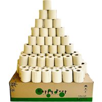 Bplanet Toilettenpapier Aus Bambus 48/64 Rollen | Nachhaltiges Bambus-Klopapier - Á 280 Blatt Ungebleicht, Plastikfrei Verpackt, Vegan von BPlanetDeutschland