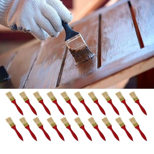 BQLZR 1 Set mit 20 Pinseln, 3,8 cm, nicht leicht zu brechen, verwendet in Kunst und Handwerk von BQLZR