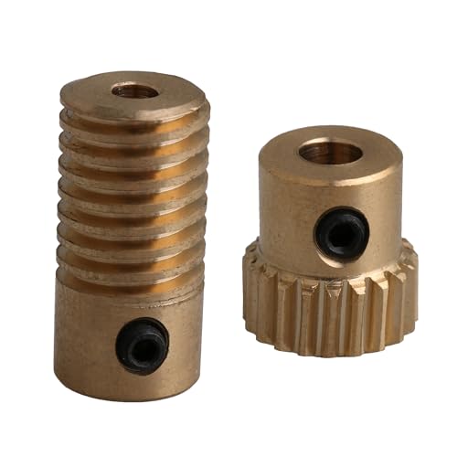 BQLZR 4 Stück 20T Messing Zahnrad & 3 mm Lochdurchmesser Schaft 0,5 Modulus 1:20 Ersatz von BQLZR
