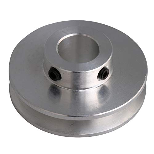 BQLZR 41x16x12 MM Silber Aluminiumlegierung Einzigen Nut 12 MM Feste Laufrolle für Motorwelle 3-5 MM PU Rundriemen BQLZR 41x16x12 MM Silber Aluminiumlegierung Einzigen Nut 12 MM Feste Laufrolle für Motorwelle 3-5 MM PU Rundriemen von BQLZR
