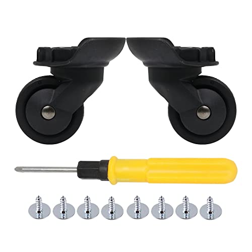 BQLZR 49 mm Durchmesser W293# P Koffer Gepäck Lenkrollen Ersatzteile 2 Stück von BQLZR
