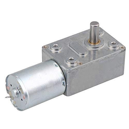 BQLZR DC 12V 0.6RPM Quadratisch hohe Drehmomente Turbo Schnecken Getriebe Motor Rechtwinklig Getriebemotor Dauerhaft Praktisch von BQLZR