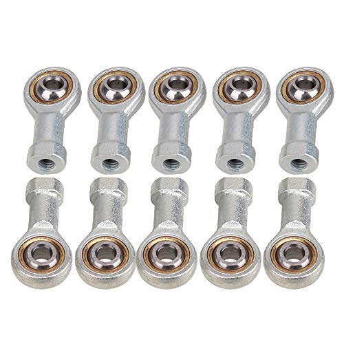 BQLZR Metall-Kugellager mit metrischem Innengewinde, 6 mm, 40 mm Gesamtlänge, 10 Stück, Stangenenden mit Gewinde BQLZR Metall-Kugellager mit metrischem Innengewinde, 6 mm, 40 mm Gesamtlänge, 10 Stück, Stangenenden mit Gewinde von BQLZR