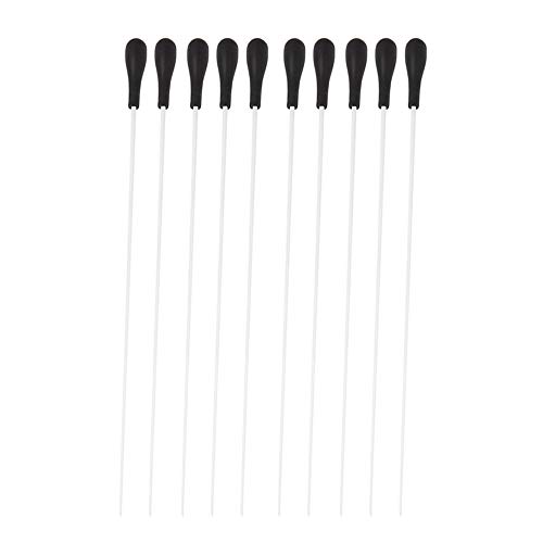 BQLZR Silberfaserglas Musikleiter des Orchesters Chor-Stab mit schwarzem ABS-Griffpaket von 10 BQLZR Silberfaserglas Musikleiter des Orchesters Chor-Stab mit schwarzem ABS-Griffpaket von 10 von BQLZR