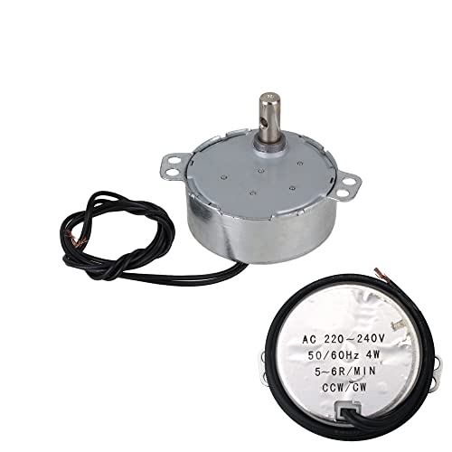 BQLZR Synchronmotor AC 220-240V 50 / 60Hz 4W 5/6 RPM Robust TYC-50 Torque 4KGF.CM von BQLZR