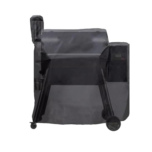 Grillabdeckung für Traeger 22/Pro 575 Series Grills, Heavy Duty 600D Polyester BAC379 Abdeckung für Traeger 22 Series Grillabdeckung, Wetterbeständige Holzpellet Smoker Cover Pro 34 Abdeckung von BQMAX