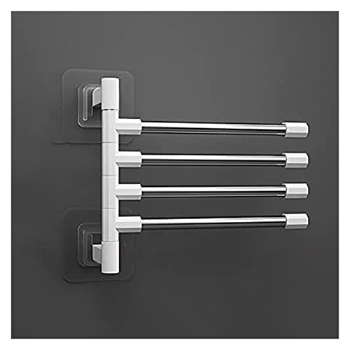 BQQQ Handtuchhalter, Handtuchregal, drehbarer Handtuchhalter fürs Badezimmer, stanzfreier Edelstahl-Organizer, Regal zum Aufhängen an der Wand, Toilettenhandtuchhalter, Handtuchstange, BQQQ Handtuchhalter, Handtuchregal, drehbarer Handtuchhalter fürs Badezimmer, stanzfreier Edelstahl-Organizer, Regal zum Aufhängen an der Wand, Toilettenhandtuchhalter, Handtuchstange, von BQQQ