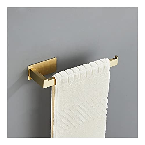 BQQQ Handtuchhalter-Badezimmer-Hardware-Set, Bademantelhaken aus gebürstetem Gold, Handtuchstange, Toilettenpapierhalter, Bad-Badezimmer-Zubehör für Badezimmer und Küche BQQQ Handtuchhalter-Badezimmer-Hardware-Set, Bademantelhaken aus gebürstetem Gold, Handtuchstange, Toilettenpapierhalter, Bad-Badezimmer-Zubehör für Badezimmer und Küche von BQQQ