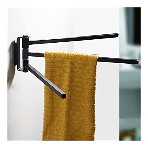BQQQ Handtuchhalter aus Messing für Badezimmer, Handtuchstange, an der Wand montiert, verchromt, schwenkbar, mit Schwenkarm, Badezimmer, WC-Handtuchhalter, Badezimmerzubehör für Badezim BQQQ Handtuchhalter aus Messing für Badezimmer, Handtuchstange, an der Wand montiert, verchromt, schwenkbar, mit Schwenkarm, Badezimmer, WC-Handtuchhalter, Badezimmerzubehör für Badezim von BQQQ