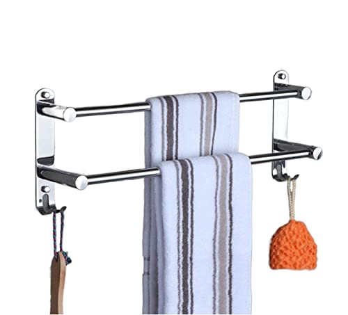 BQQQ HandtuchhalterHandtuchhalter für Badezimmer Handtuchstange Handtuchhalter Mehrschichtiger Handtuchhalter Handtuchhalter aus Edelstahl 304 für Badezimmerhalter Wandmontierter Handtu BQQQ HandtuchhalterHandtuchhalter für Badezimmer Handtuchstange Handtuchhalter Mehrschichtiger Handtuchhalter Handtuchhalter aus Edelstahl 304 für Badezimmerhalter Wandmontierter Handtu von BQQQ