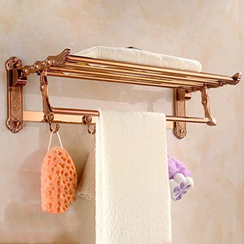 Handtuchhalter, Handtuchständer, Handtuchständer fürs Badezimmer, Handtuchhalter zur Wandmontage, Badetuchständer in Bronze, beweglicher Handtuchständer fürs Badezimmer mit Handtuc Handtuchhalter, Handtuchständer, Handtuchständer fürs Badezimmer, Handtuchhalter zur Wandmontage, Badetuchständer in Bronze, beweglicher Handtuchständer fürs Badezimmer mit Handtuc von BQQQ