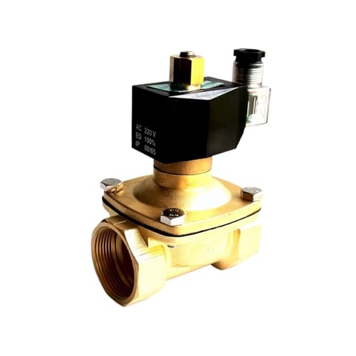 1 STÜCKE 2 Watt messing elektrisches magnetventil N/O schließer for wasserventil DN50(AC230V) von BQSLUMLZU