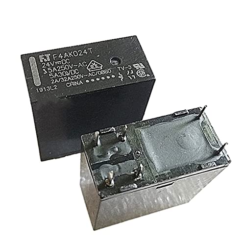 5 Teile/los Relais F4AK005T 5VDC F4AK012T 12VDC F4AK024T 24VDC Alternative ALA2F24 6PIN Zwei Sätze von Schließer(F4AK012T) von BQSLUMLZU