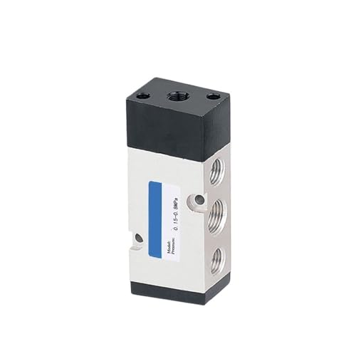 BQSLUMLZU 1PCS 4A410 4A420 4A430 1/2 Luft ventil pneumatische steuerventil typ Zwei-Position fünf-Wege DREI-Position fünf-Weg(4A410-15 G1-2 2-5Way) von BQSLUMLZU