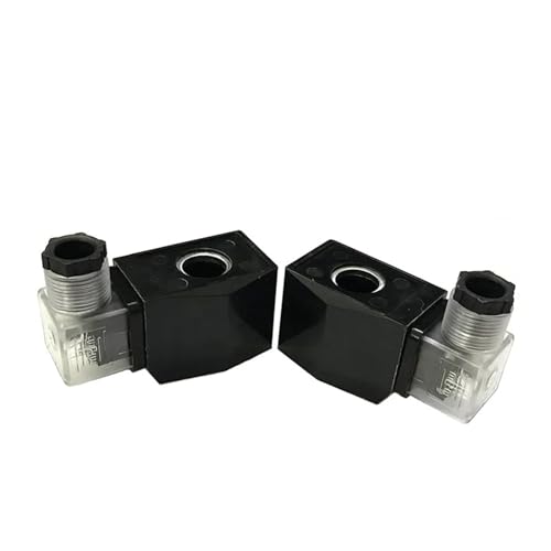 BQSLUMLZU 1PCS wasserdichte, normalerweise geschlossene Magnetventilspule IP65 mit LED-Anzeige DN10-32 240VAC 220VAC 24VAC 24VDC 12VDC(12VDC) von BQSLUMLZU