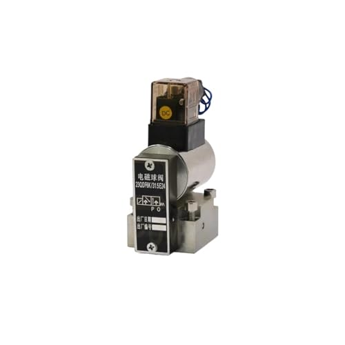BQSLUMLZU 23QDF Elektromagnetisches Magnetventil Zwei Positionen Dreiwege NO NC Hochdruck 31.5Mpa Hydraulikventil(23QDF6K 31.5E220) von BQSLUMLZU