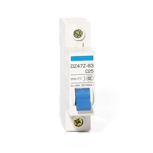 BQSLUMLZU 2P DC 250V Solar Mini 6A 10A 16A 20A 25A 32A 40A 50A 63A DC MCB for PV System 1St(2P,63A) von BQSLUMLZU