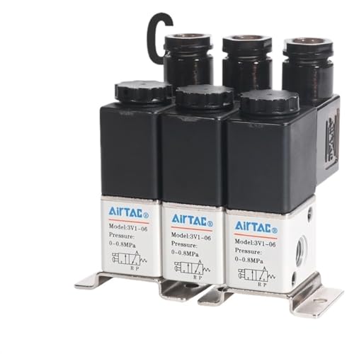 BQSLUMLZU 3V106B2F/3F/4F/5F/6F/7F/8F Flüssigkeit magnetventil 3V1-06A integrierte ventil magnetventil(3V106B6F Six-Positio) von BQSLUMLZU