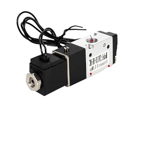 BQSLUMLZU 3V110-M5 3V110-06 3V210-08 3V120-06 3V320-10 3V420-15 1/8 "DREI-Weg pneumatische magnetventil mit draht DC12V DC24 AC110 AC220V(3V210-08 Wire) von BQSLUMLZU