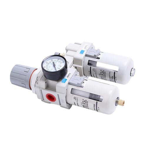 BQSLUMLZU AC-Serie FRL Doppelte Luftquellenbehandlung AC2010/AC3010/AC4010/AC5010 Öl-Wasser-Abscheider Druckregulierfilter(AC4010-04) von BQSLUMLZU