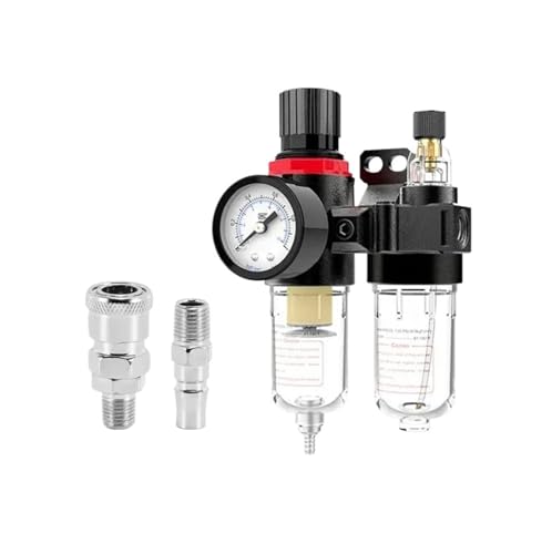 BQSLUMLZU AFC2000 AFR2000 + AL2000 G1/4 Luft Kompressor öl-Wasser Separator luftfilter Druck reduzierung ventil regler(AFC2000+SM20-PM20) von BQSLUMLZU