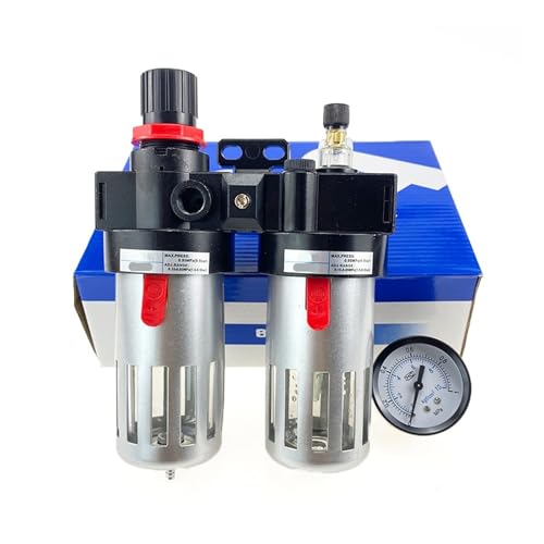 BQSLUMLZU BFC2000 BFC3000 BFC4000 1/4 3/8 1/2 Luftkompressor Öl-Wasser-Abscheider Filterregler Vorbereitungseinheit FRL-Kombination(BFC2000,BFC Plastic) von BQSLUMLZU