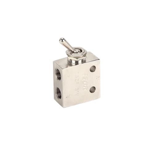 BQSLUMLZU Luft pneumatischer mechanischer Ventil-Kippschalter TAC2-41V 31V 41P 31P 41PP TAC-4V 4P 3P 3V TV-3S(TAC2-31V) von BQSLUMLZU