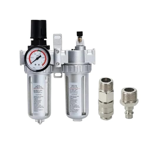 BQSLUMLZU Luftkompressorteile: SFC-200 SFC-300 SFC-400 - Luftfilterregler Öl-Wasser-Abscheider-Regelventil mit automatischer Entleerung(20 Sets,SFC-200 w EU20) von BQSLUMLZU