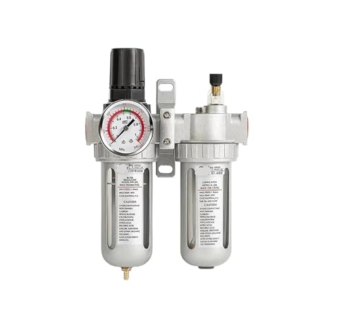 BQSLUMLZU Luftkompressorteile: SFC-200 SFC-300 SFC-400 - Luftfilterregler Öl-Wasser-Abscheider-Regelventil mit automatischer Entleerung(20 Sets,SFC-400) von BQSLUMLZU
