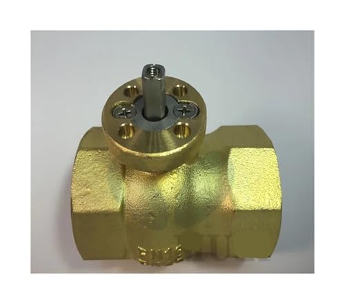 BQSLUMLZU VBA216-040P Zweiwege-Elektrokugelhahn aus Kupfer mit Gewinde DN40 von BQSLUMLZU